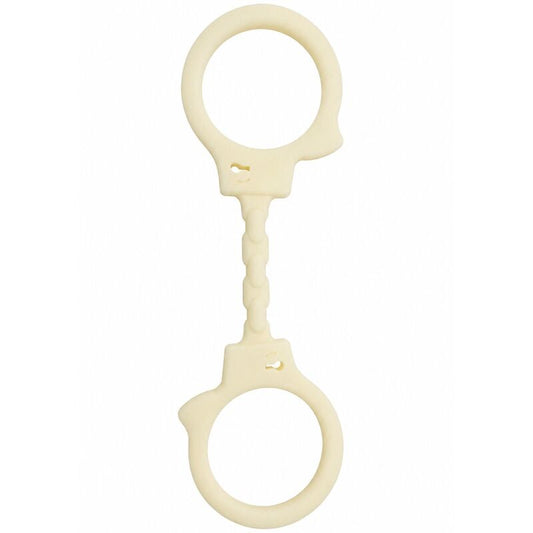 Menottes BDSM menottes en silicone fluorescentes – Diablo Picante