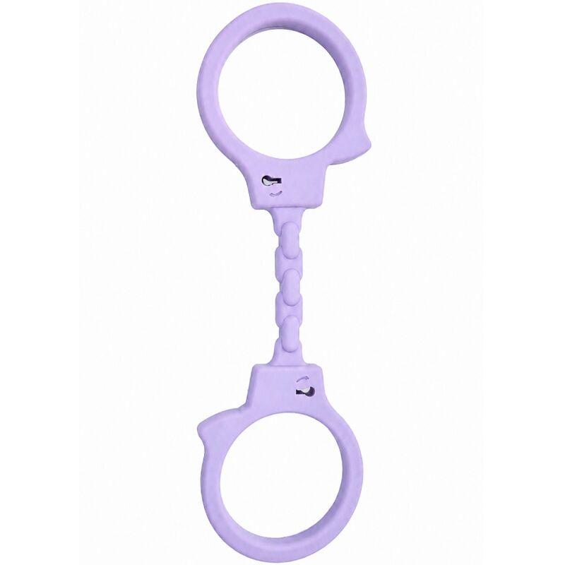 Menottes BDSM menottes en silicone mauve – Diablo Picante