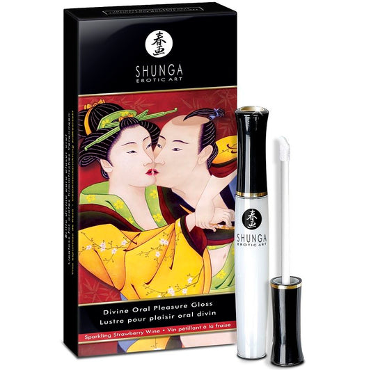 SHUNGA - GLOSS À LÈVRES DIVINE FRAISE &amp; CAVA