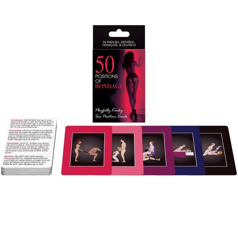 KHEPER GAMES - 50 POSITIONS OF BONDAGE CARTES