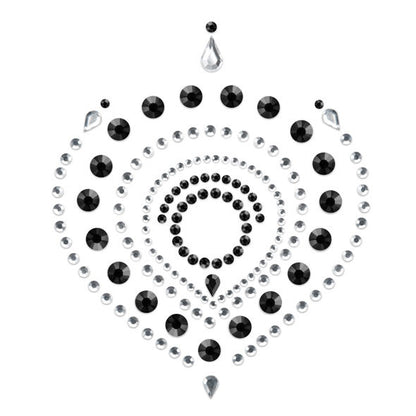 JOYERÍA - INDISCRETOS FLAMBOYANT NEGRO Y PLATA