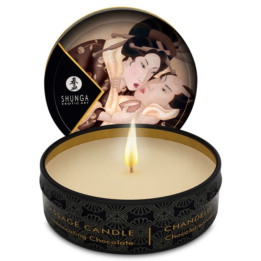 Mini caresse à la bougie présentoir bougies de massage 24 unités – Shunga