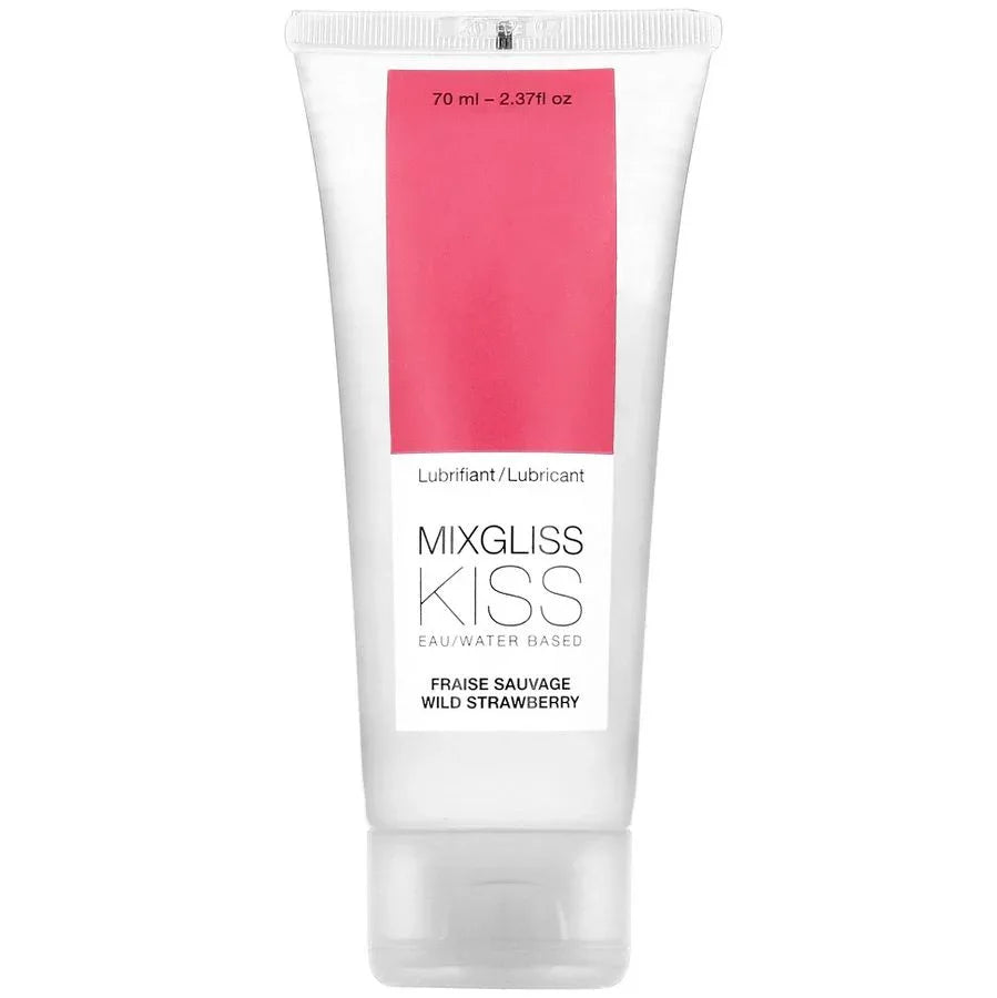 Mixgliss – Lubrifiant Base D'Eau Saveur Fraise 70 ml