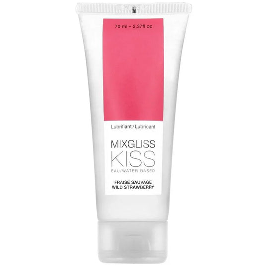 Mixgliss – Lubrifiant Base D'Eau Saveur Fraise 70 ml