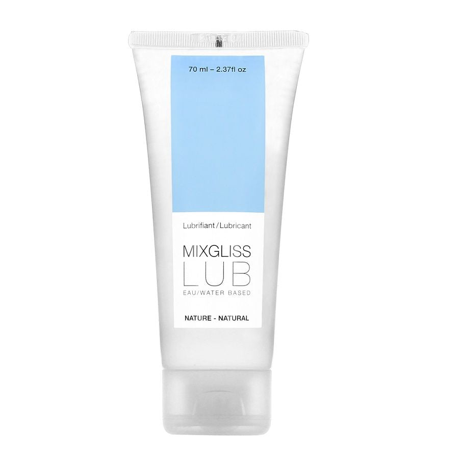 MIXGLISS - LUBRIFIANT NATUREL EAU BASE 70 ML
