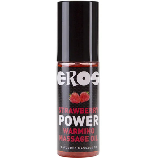 EROS POWER LINE – Huile de Massage Eros Strawberry Power
