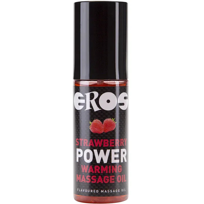 EROS POWER LINE – Huile de Massage Eros Strawberry Power