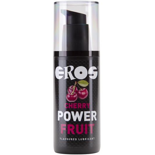 Lubricante Eros Cherry Power Fruit Sabor 125 ml