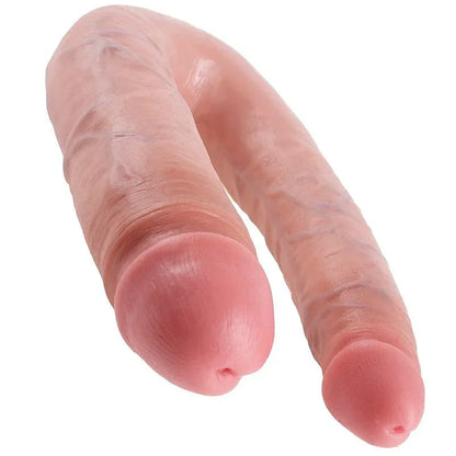 King Cock – Gode Double Pénétration 17.8 cm Naturel