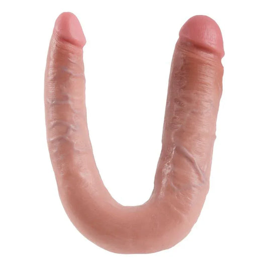 King Cock – Gode Double Pénétration 17.8 cm Naturel