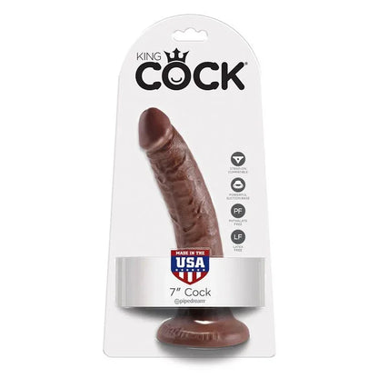 King Cock – 7 Gode Chocolat 17.8 cm