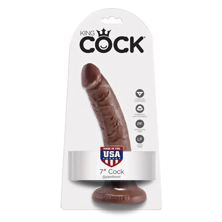 King Cock – 7 Gode Chocolat 17.8 cm