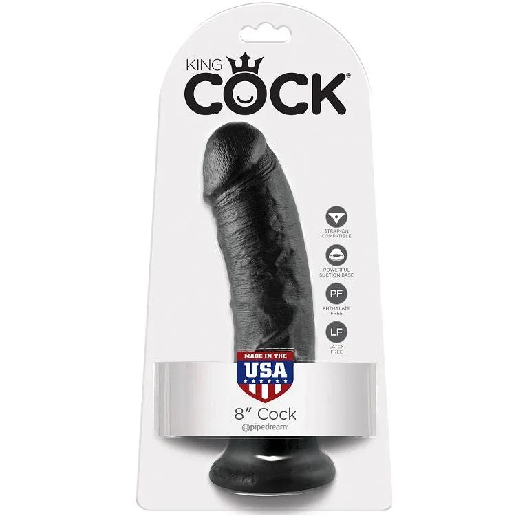 King Cock – 8 Gode Noir 20.3 cm