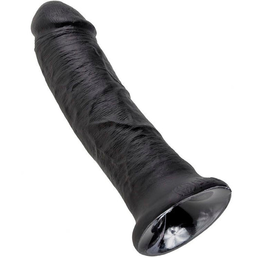 KING COCK - 8 DILDOS NEGROS 20,3 CM