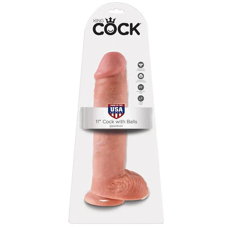 King Cock – 11 Chair de Gode avec Boules 28 cm
