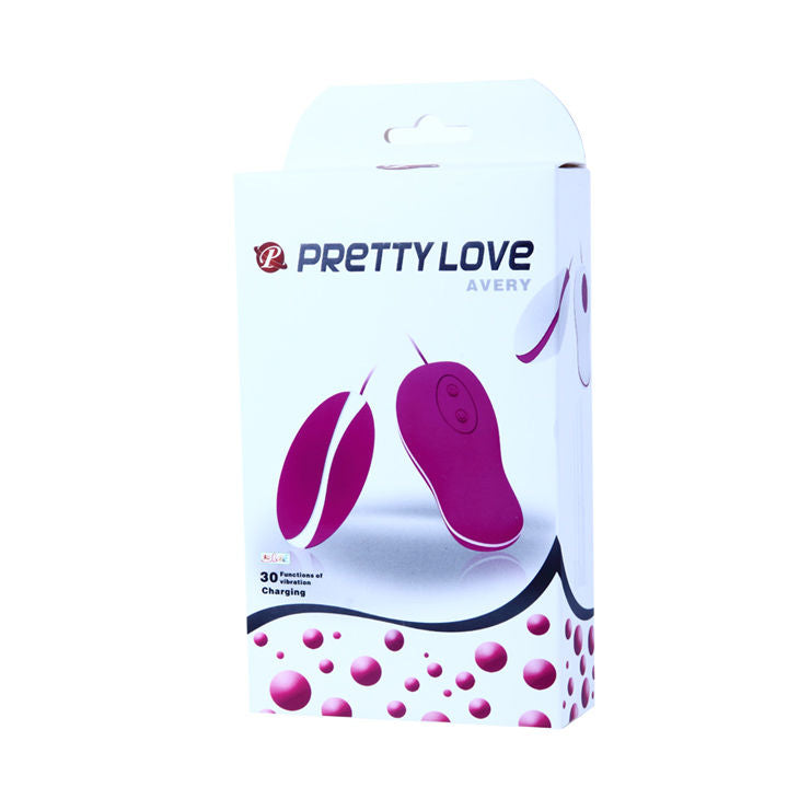 PRETTY LOVE - FLIRTATION OEUF VIBRANT AVEC TÉLÉLÉCOMMANDE AVERY