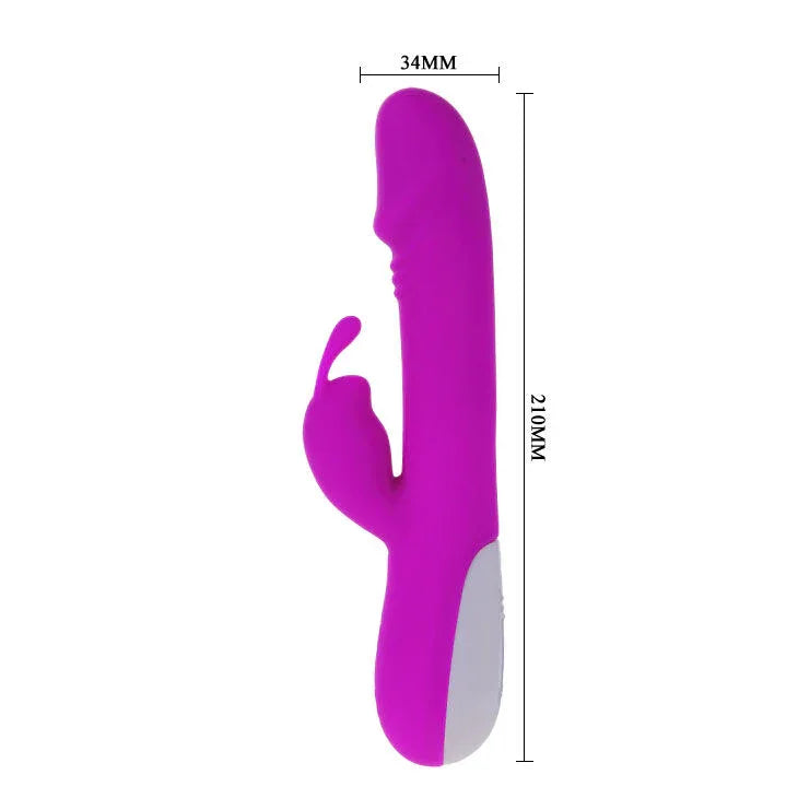 Pretty Love – Flirtation Vibrateur Robert avec Stimulateur de Clitoris