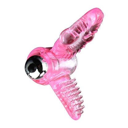 BAILE - SWEET ABS ANILLO VIBRADOR PARA EL PENE ROSA 10 RITMOS