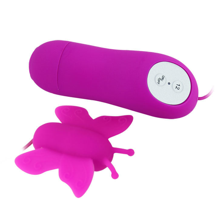 DANCE - LOVE EGGS STIMULATEUR DE CLITORIS PAPILLON 12 VITESSES TÉLÉLÉCOMMANDE LILAS