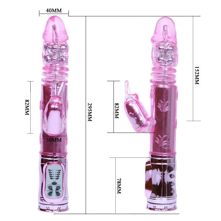 Baile – Rotateur Rampant Rose Throbbing Bunny