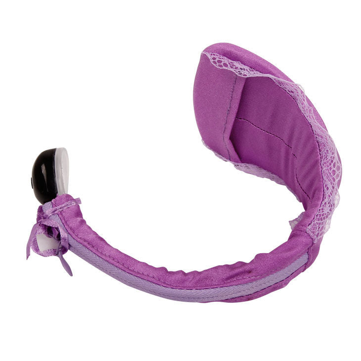 BAILE - CORDÓN CON VIBRADOR CONTROL REMOTO LILA