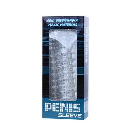 Baile – Gaine Pénienne avec Points Stimulants Transparents 14 cm