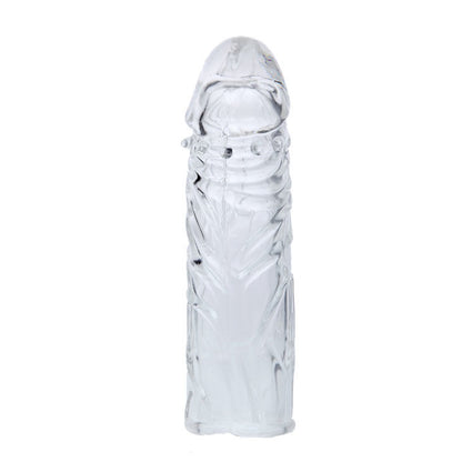 BAILE - FUNDA PARA PENE DE SILICONA TRANSPARENTE DE 13 CM