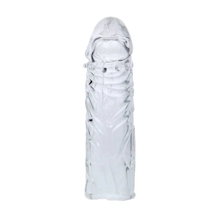 Baile – Couvercle de Pénis en Silicone Transparent 13 cm