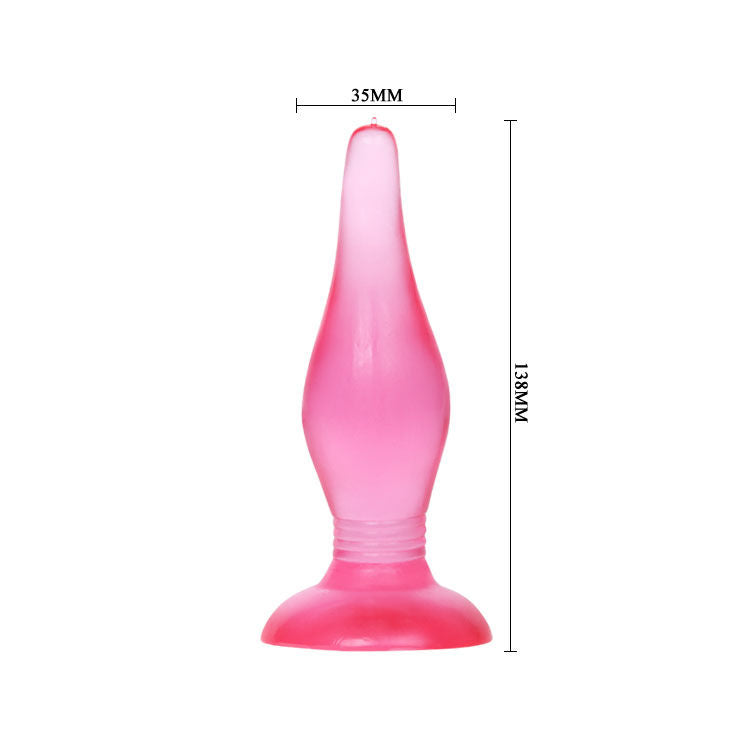 BAILE - PLUG ANAL LILA TACTO SUAVE 14,2 CM