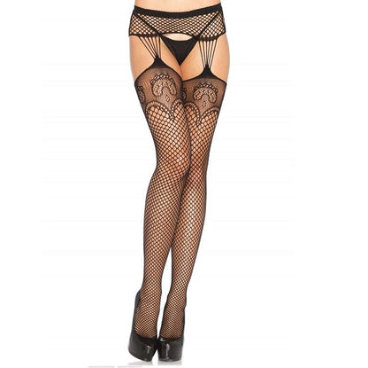 LEG AVENUE - MEDIAS DE RED CON LIGUERO