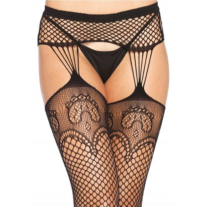 LEG AVENUE - MEDIAS DE RED CON LIGUERO