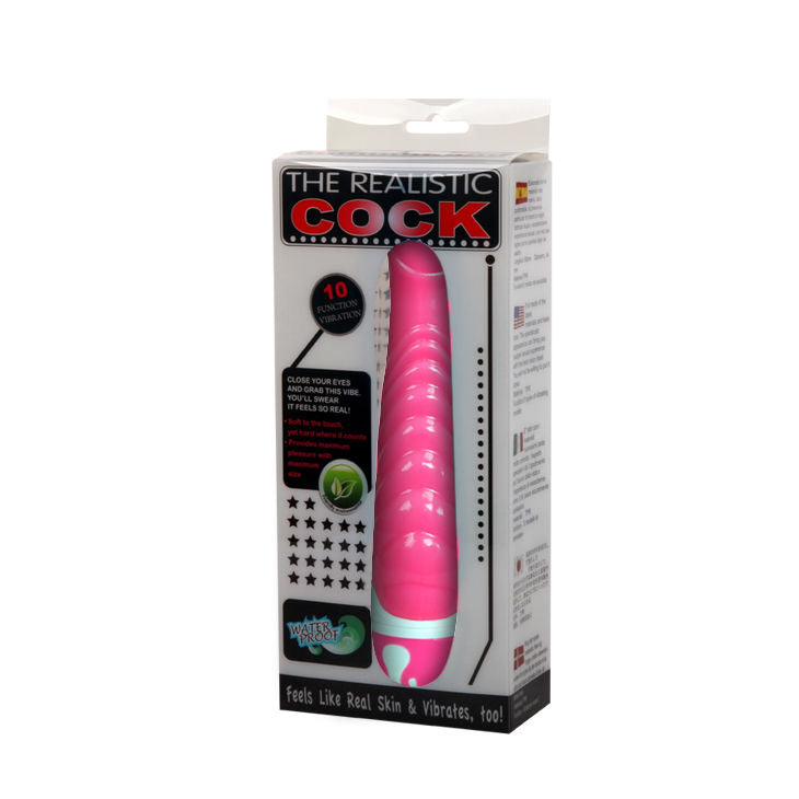 BAILE - EL PENE REALISTA ROSA PARA EL PUNTO G DE 21,8 CM