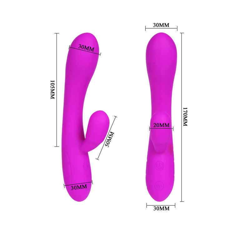 PRETTY LOVE - VIBRADOR INTELIGENTE VICTOR CON ESTIMULADOR DE CLÍTORIS