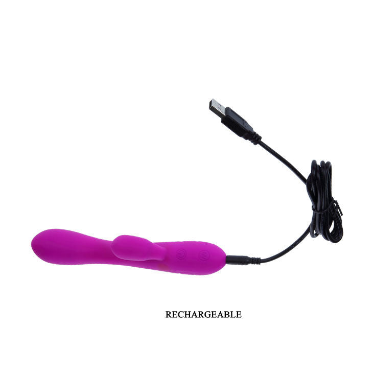 PRETTY LOVE - VIBRADOR INTELIGENTE VICTOR CON ESTIMULADOR DE CLÍTORIS