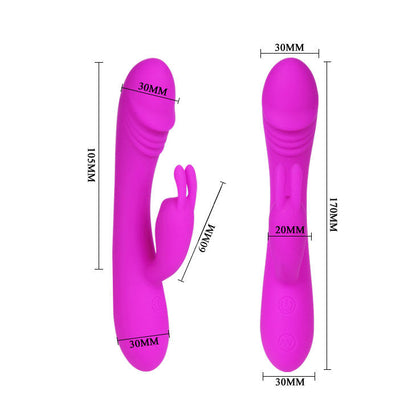 PRETTY LOVE - VIBRADOR INTELIGENTE CON CONEJO 30 MODOS DE CAZA