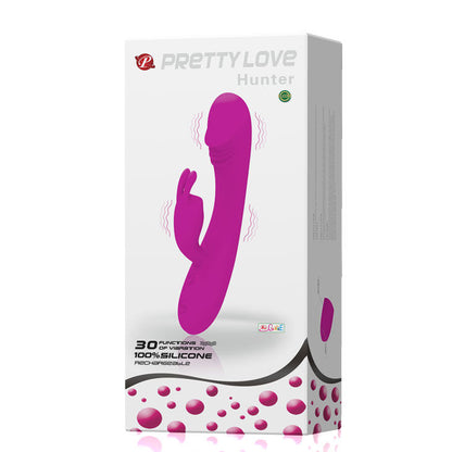 PRETTY LOVE - VIBRADOR INTELIGENTE CON CONEJO 30 MODOS DE CAZA