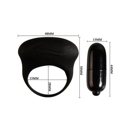 Pretty Love Bertram Anneau Vibrateur Noir