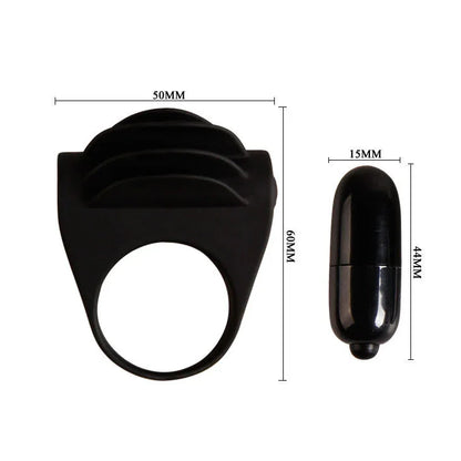 Pretty Love – Anneau Vibrateur Noir Chester