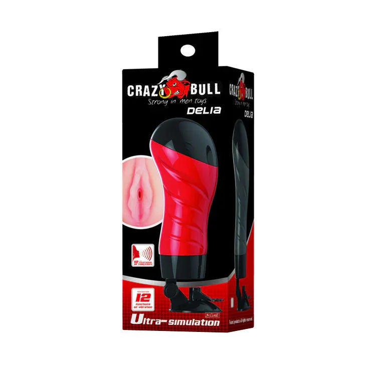 Crazy Bull – Vagin avec Base de Masturbateur Voix