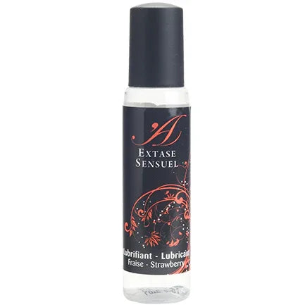 Extase Sensual – Lubrifiant de Voyage Fraise 35 ml – Sensations Intenses & Excitation Maximale