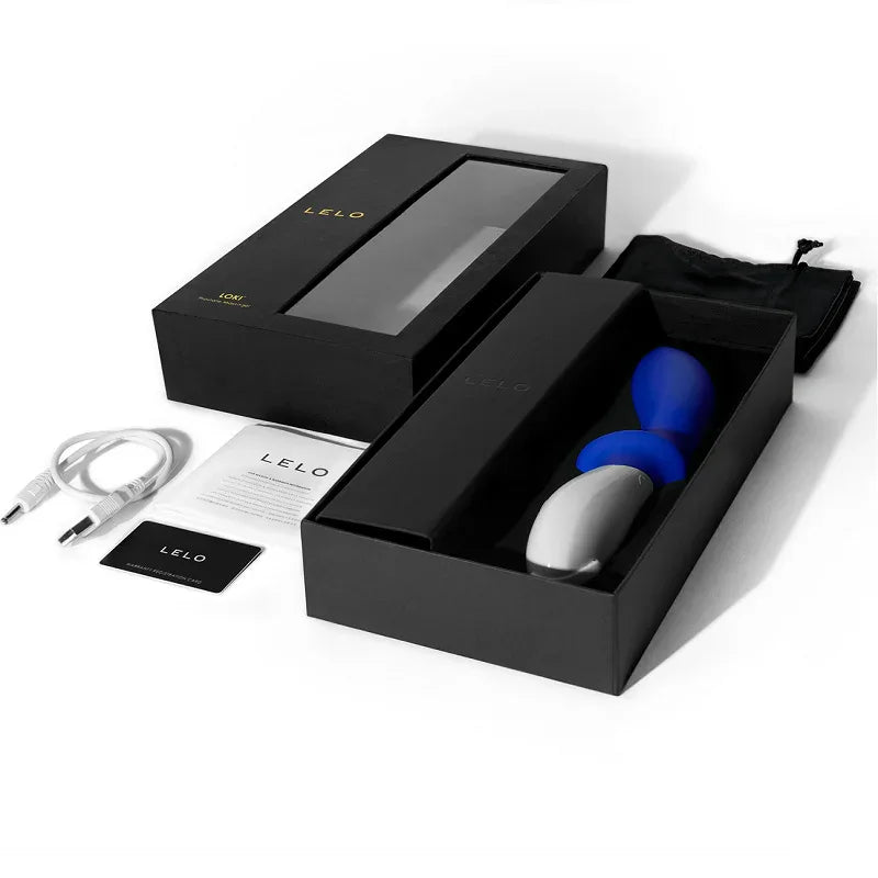 Lelo – Vibrateur Prostataire Loki Bleu