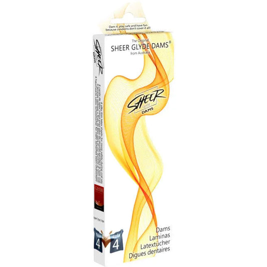 Sheer Glyde – Barrages Laminas Latex Queue de Sexe Oral