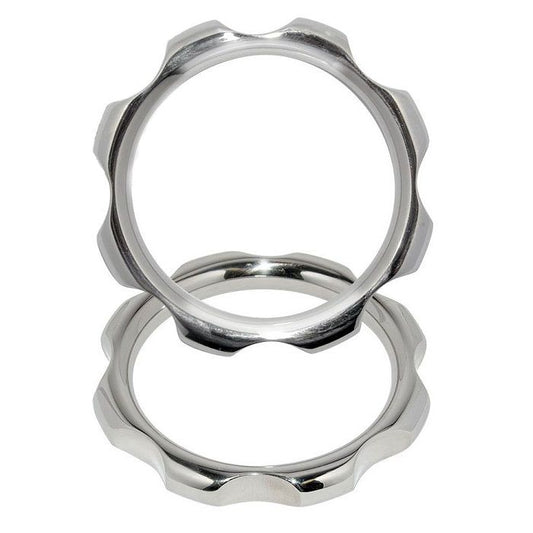 ANILLO DE TORSIÓN DE METAL DURO DE 50 MM PARA PENE Y TESTÍCULOS