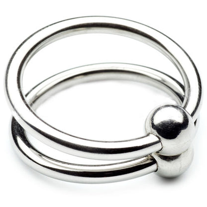 METAL DURO - ANILLO DOBLE DE VIDRIO 28MM