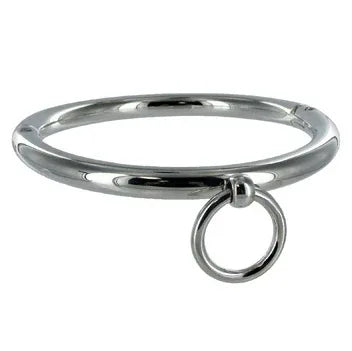 Metal Hard – Collier Bdsm avec Anneau 10Cm