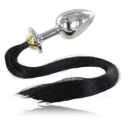 Metal Hard – Plug Anal en Acier Metalhard avec Queue 8,89Cm