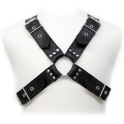 CORPS EN CUIR - HARNAIS À BOUCLES