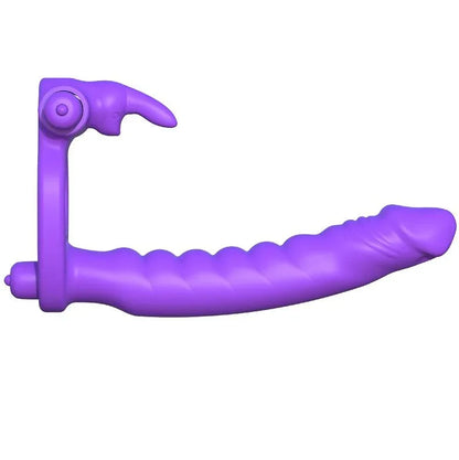 Fantasy C Ringz Silicone Double Vibrator Rabbit