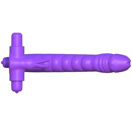 Fantasy C Ringz Silicone Double Vibrator Rabbit