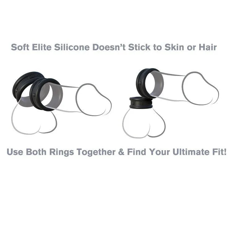 Fantasy C Ringz – Bagues en Silicone Max / Large